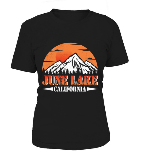 JUNE LAKE CALIFORNIA Fan Vintage Nevada June Women's T-Shirt