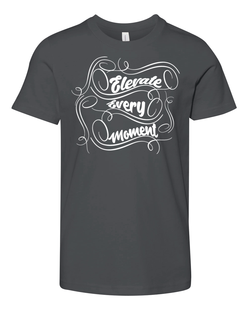 Elevate Every Moment - Motivational Quotes Youth Unisex Jersey Tee