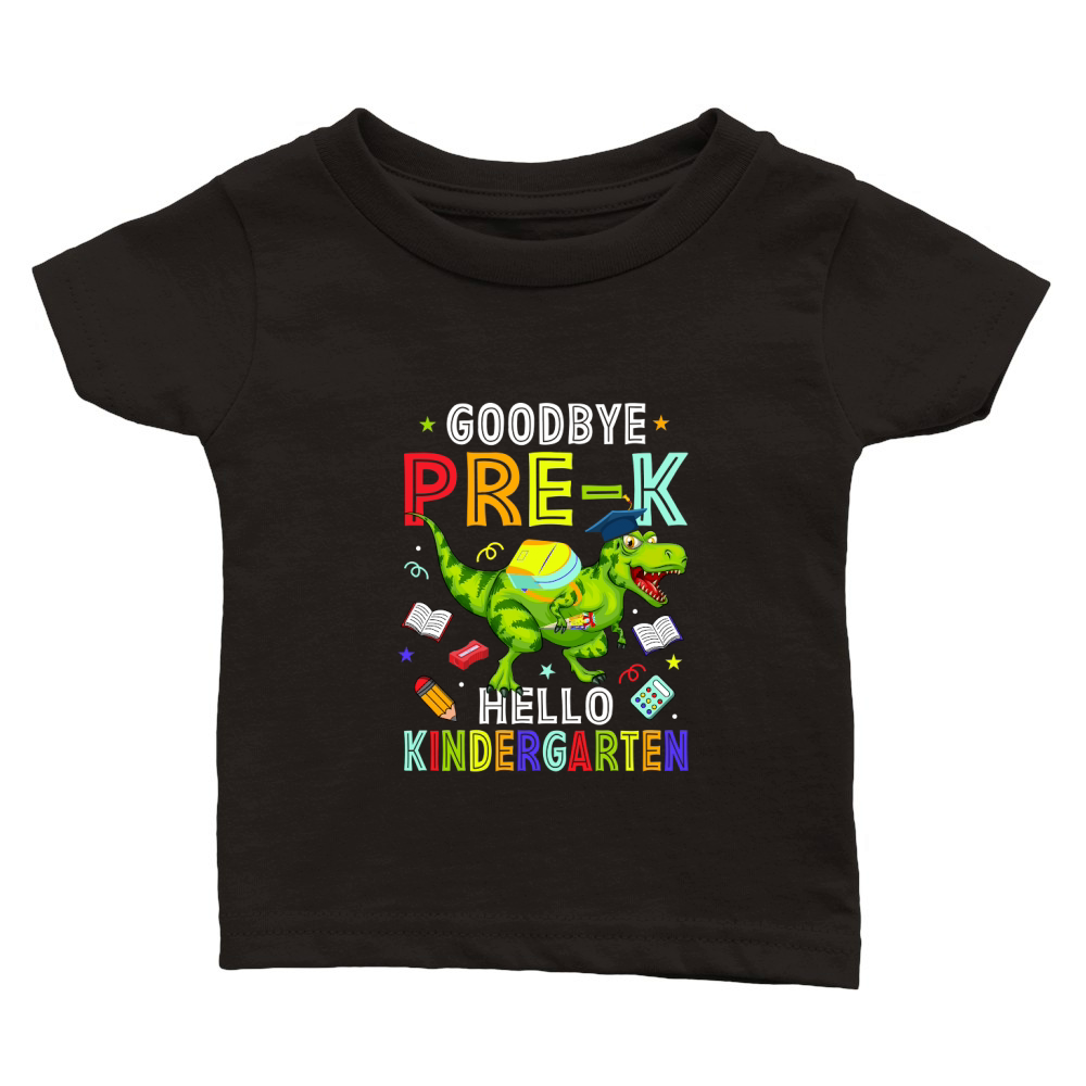 Goodbye PreK Hello Kindergarten Classic Baby Crewneck T-shirt