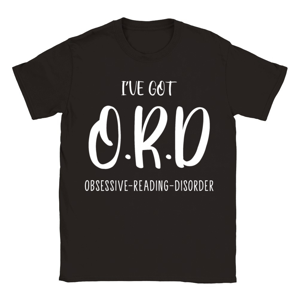 Got O R D Book Lover Reader Desing Funny Reading Classic Kids Crewneck T-shirt