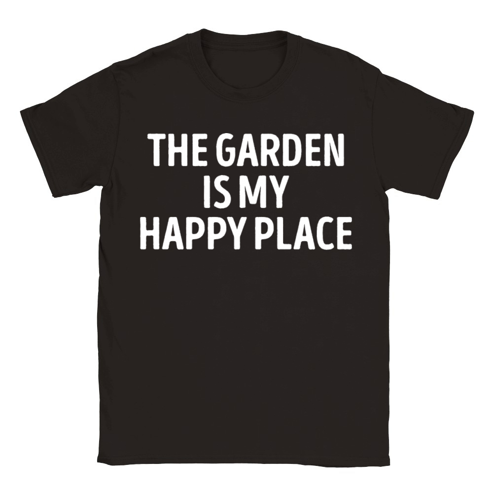 The Garden Is my Happy Place Classic Kids Crewneck T-shirt