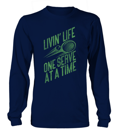 Funny Tennis Player Racket Living Long sleeved Unisex
