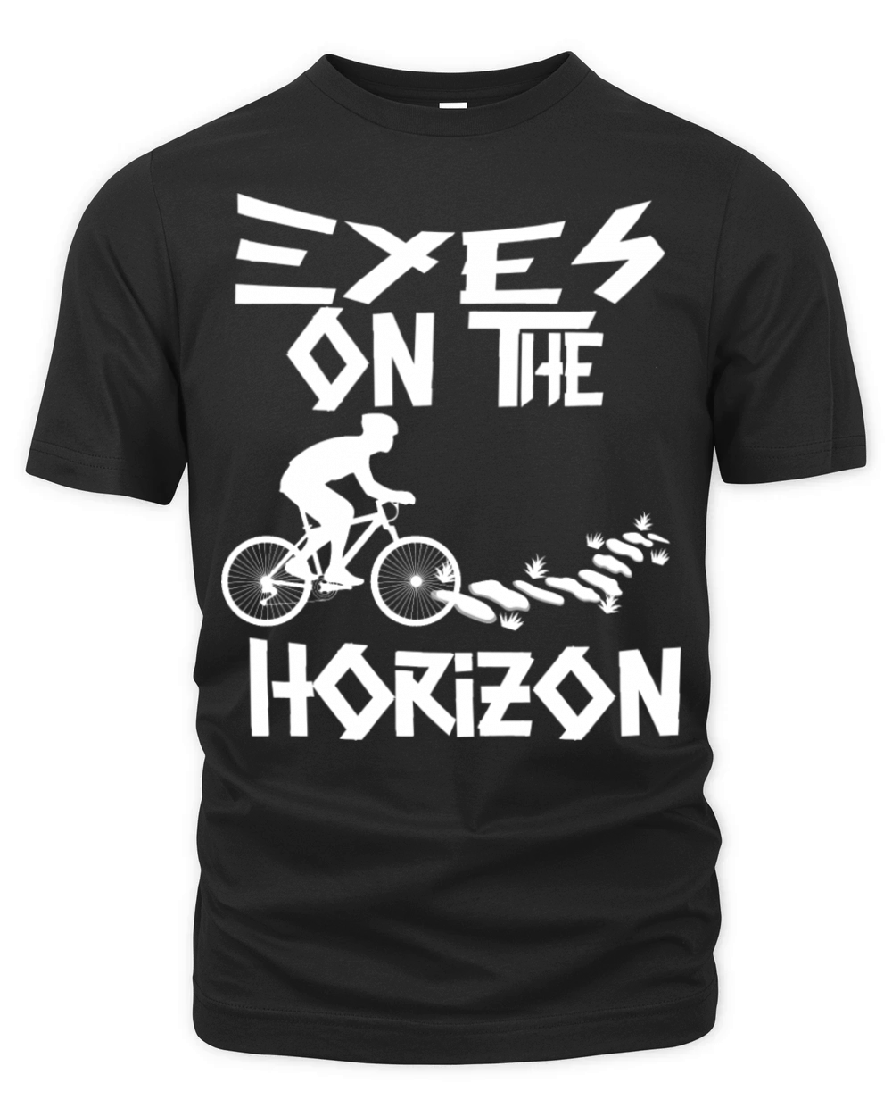 Eyes on the Horizon - Motivational Quotes Organic Unisex T-shirt