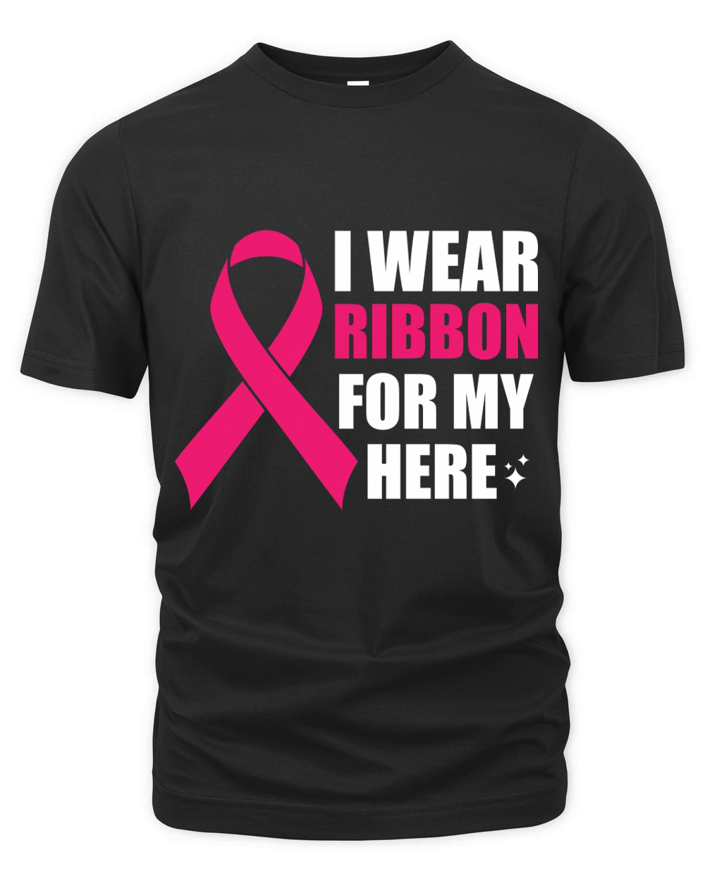 I wear ribbon for my here Organic Unisex T-shirt
