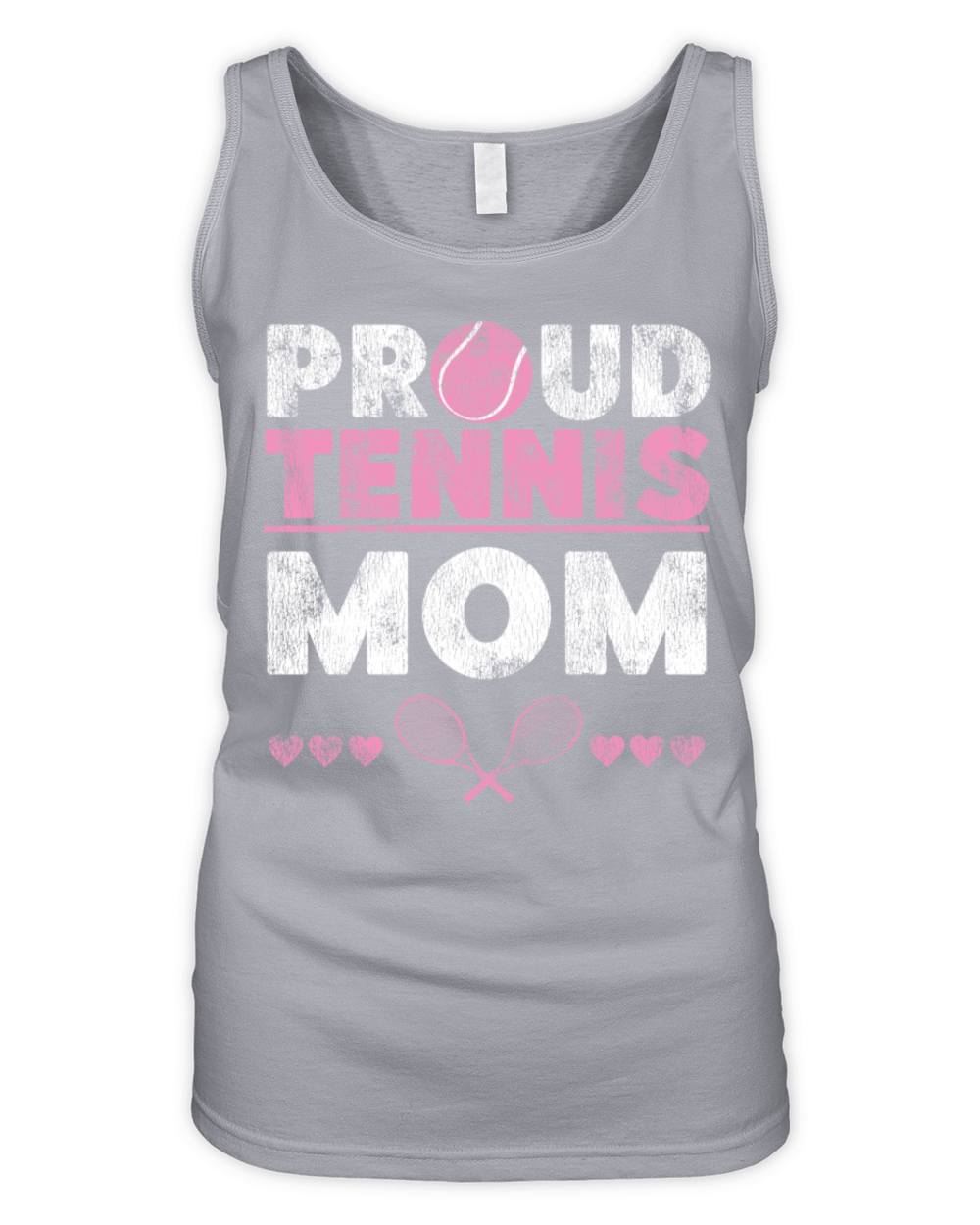 Funny Tennis Player Racket Mom Organic Women's Tank Top