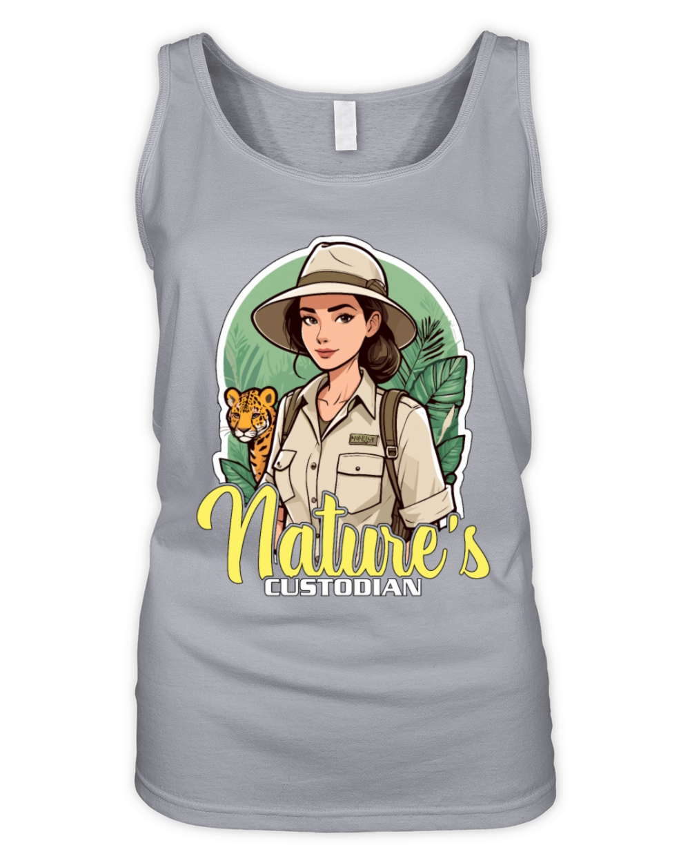Zoologist Natures Custodian Zoology Animal Lover Organic Women's Tank Top