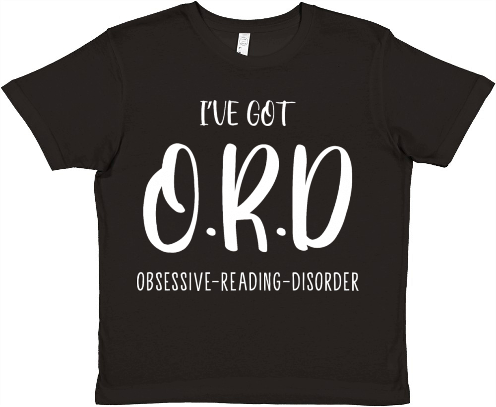 Got O R D Book Lover Reader Desing Funny Reading Premium Kids Crewneck T-shirt