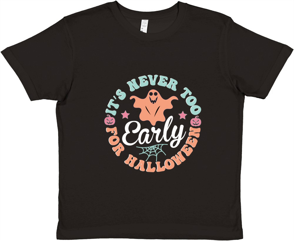 its never too early for halloween Premium Kids Crewneck T-shirt