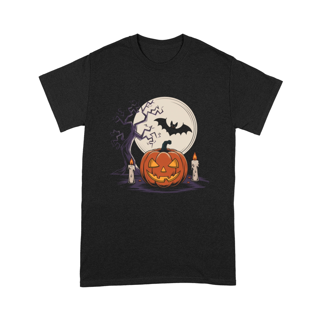 Vintage Pumpkin Scene Halloween Classic T-Shirt Premium T-shirt