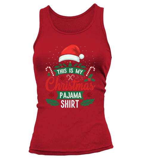 This Is My Christmas Pajama Shirt 02 Tank top Woman