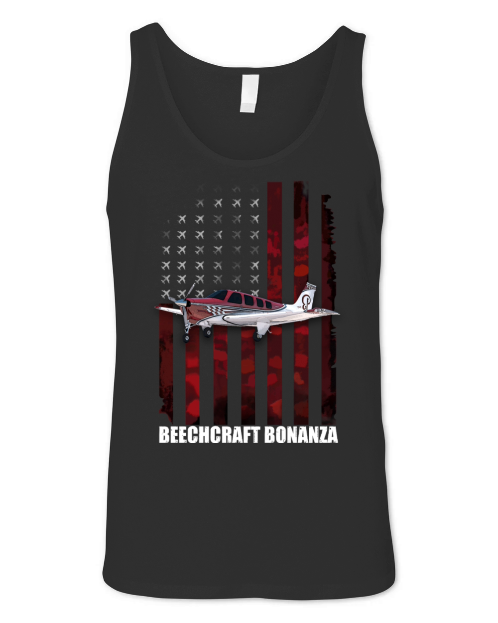 Beechcraft bonanza Unisex Jersey Tank