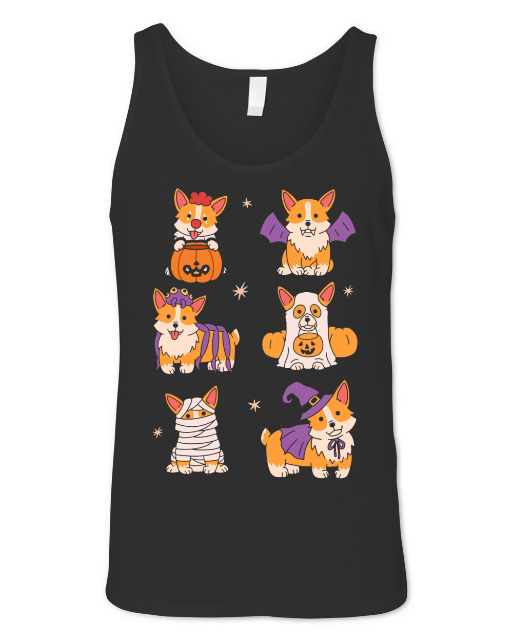 Dog Halloween Unisex Jersey Tank