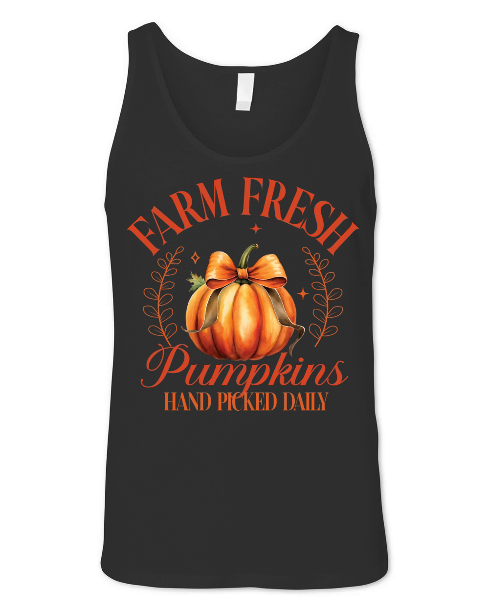 Farm Fresh Pumpkins Unisex Jersey Tank