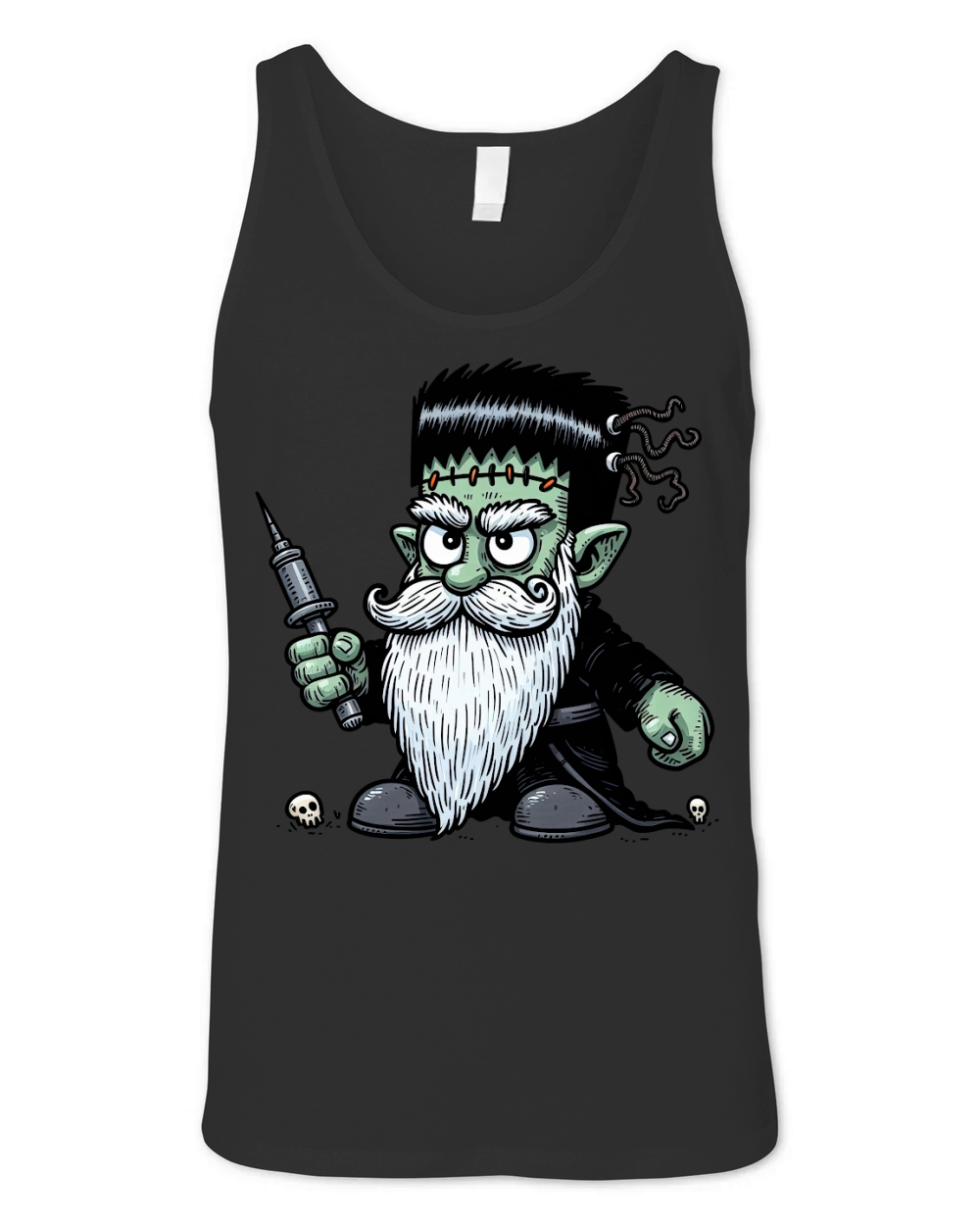 Funny Halloween Gnomes 02 Unisex Jersey Tank