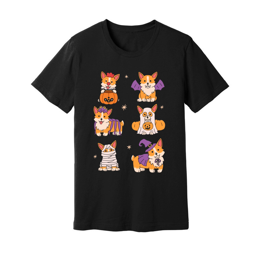 Dog Halloween Unisex Jersey Tee