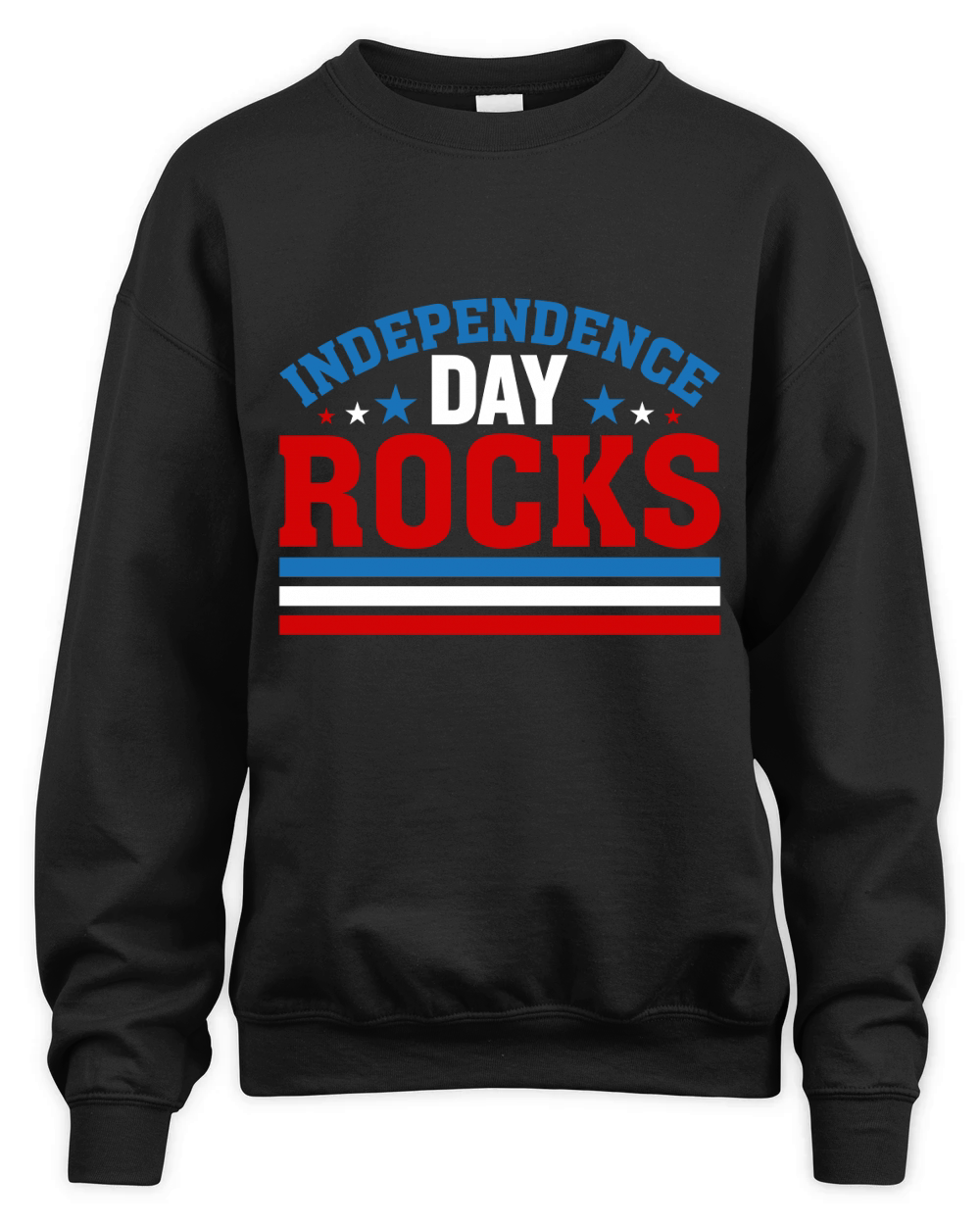 Independence Day rocks Unisex Premium Crewneck Sweatshirt