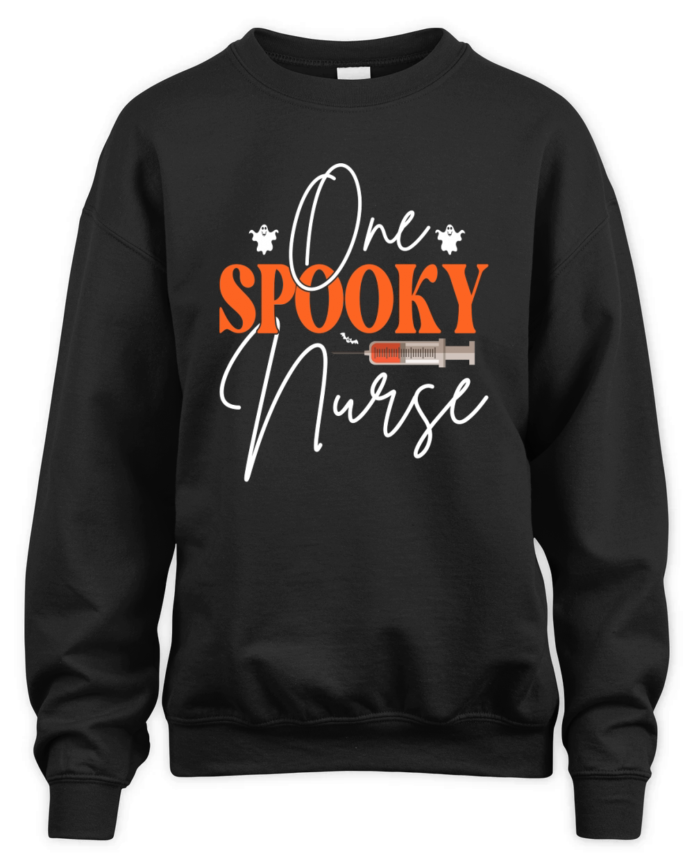 One Spooky nurse Unisex Premium Crewneck Sweatshirt