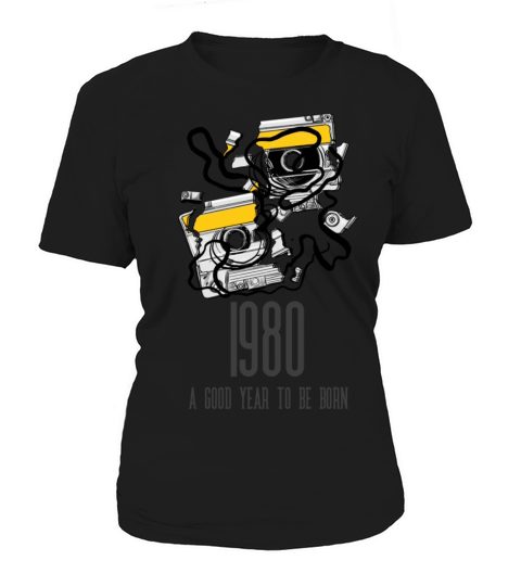 1980 a good year to be born t-Shirt design Women's T-Shirt