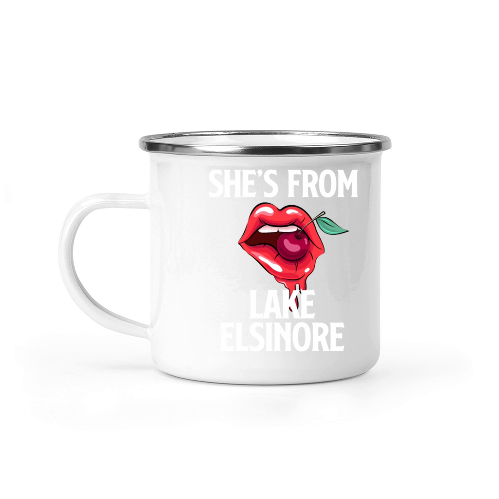 California SHES FROM LAKE ELSINORE Nevada Camping Mug