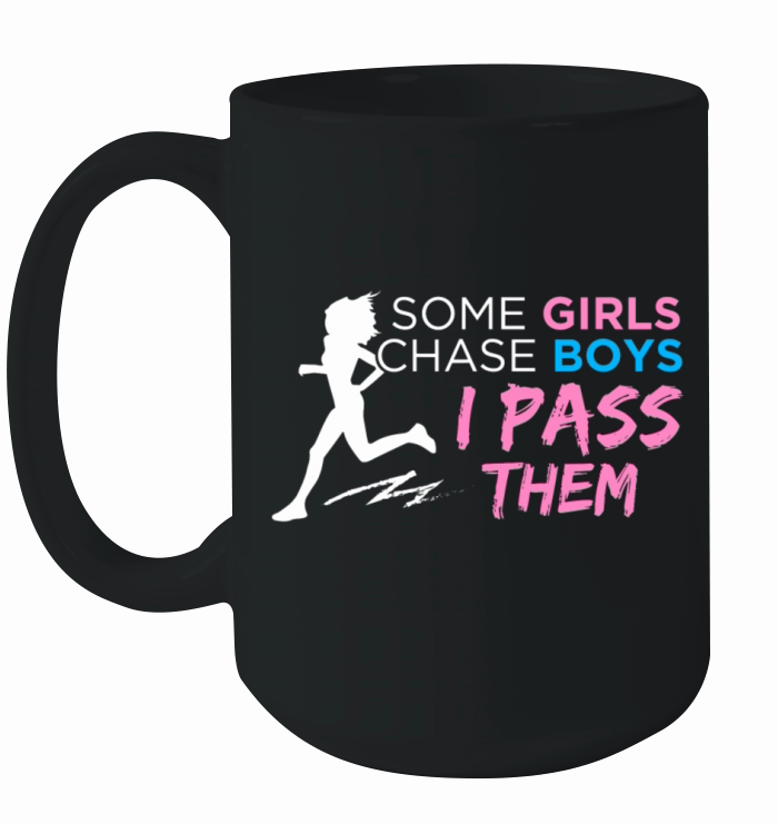 Cross Country Track Marathon Runner Girls Love Ceramic Mug