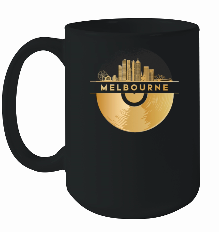 Vinyl-Record-Player Disco-Music Ceramic Mug