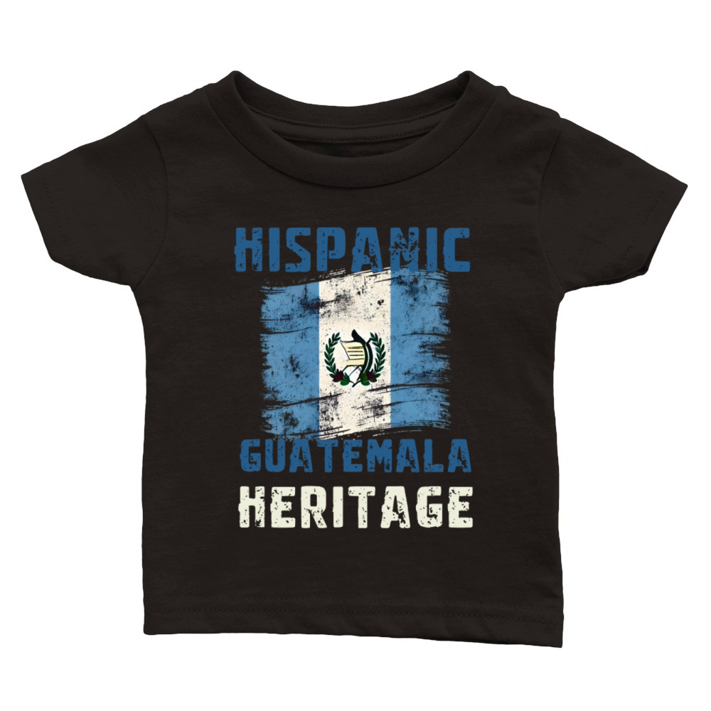 Guatemala Heritage Pride - Hispanic Heritage Month Classic Baby Crewneck T-shirt