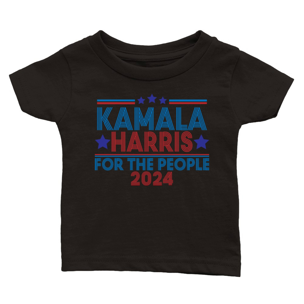 Kamala Harris For The People 2024 Classic Baby Crewneck T-shirt