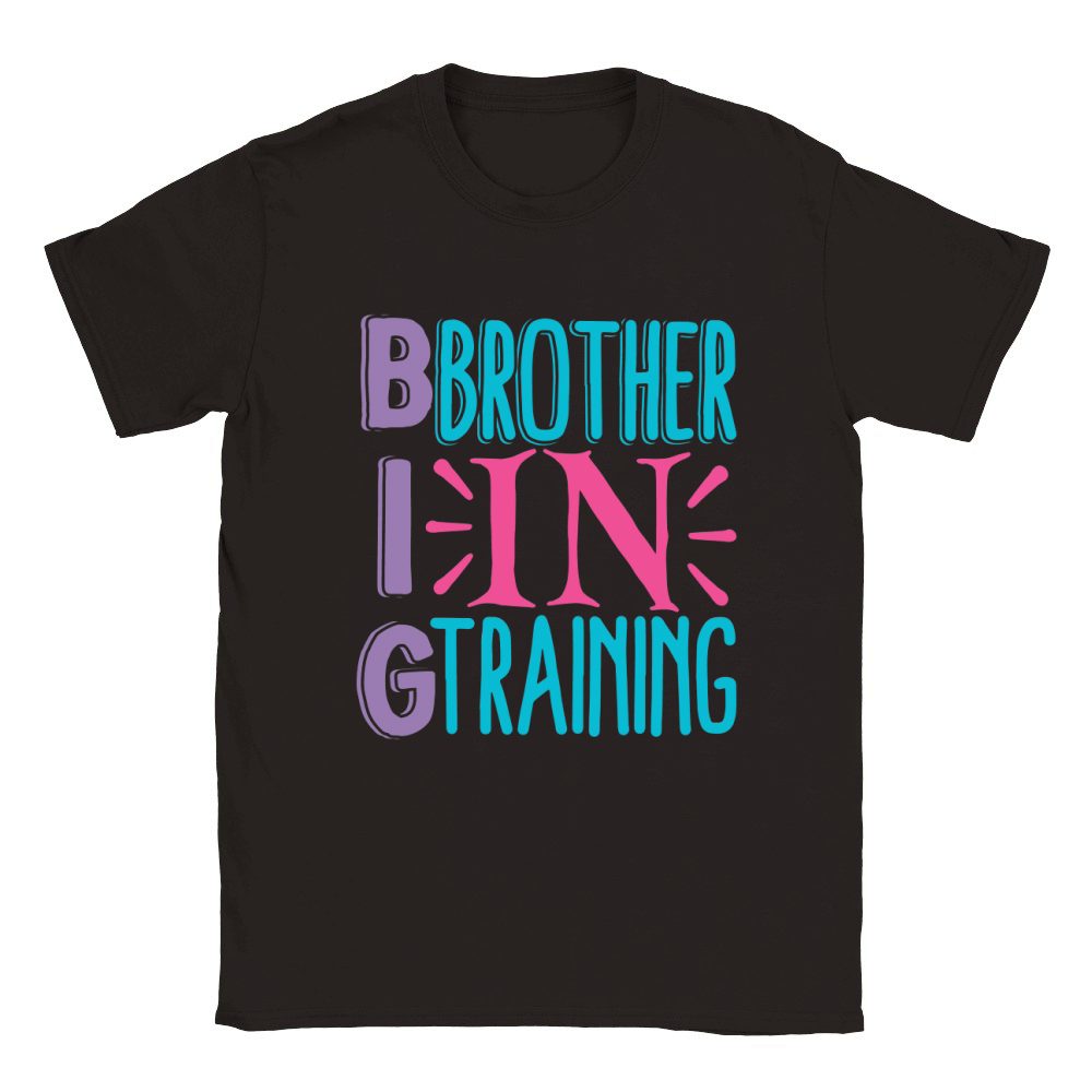 Big brother in training Classic Kids Crewneck T-shirt