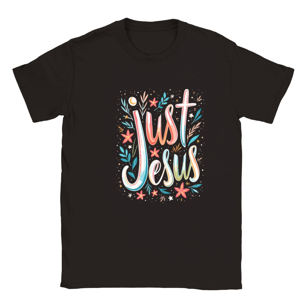 Just Jesus - Christian Quote Classic Kids Crewneck T-shirt