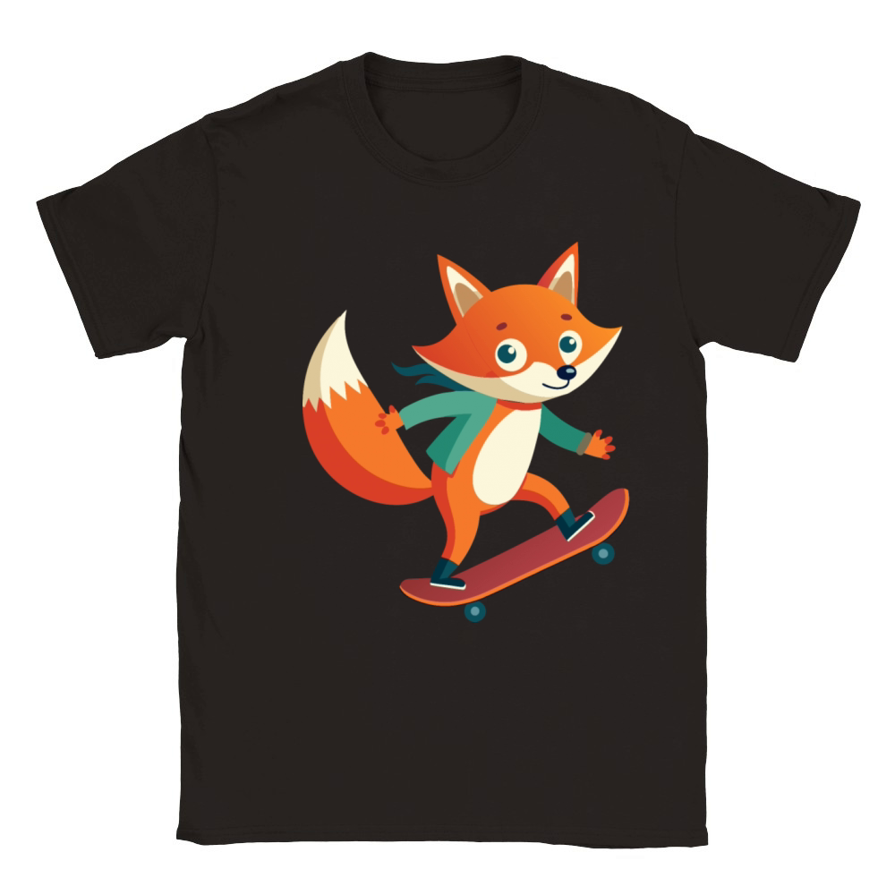 Skate fox Classic Kids Crewneck T-shirt