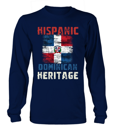 Dominican Heritage Pride - Hispanic Heritage Month Long sleeved Unisex