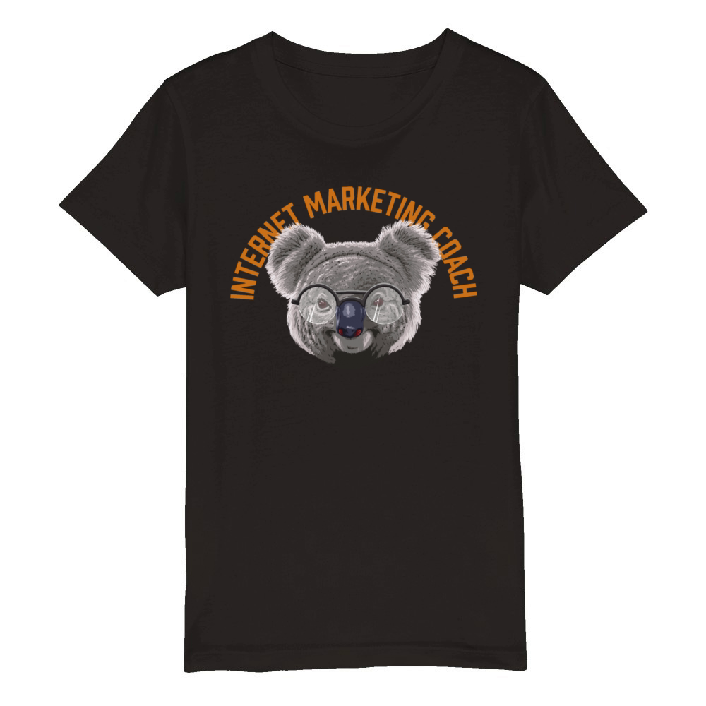 Koalified Internet Marketing Coach Digital Marketi Organic Kids Crewneck T-shirt