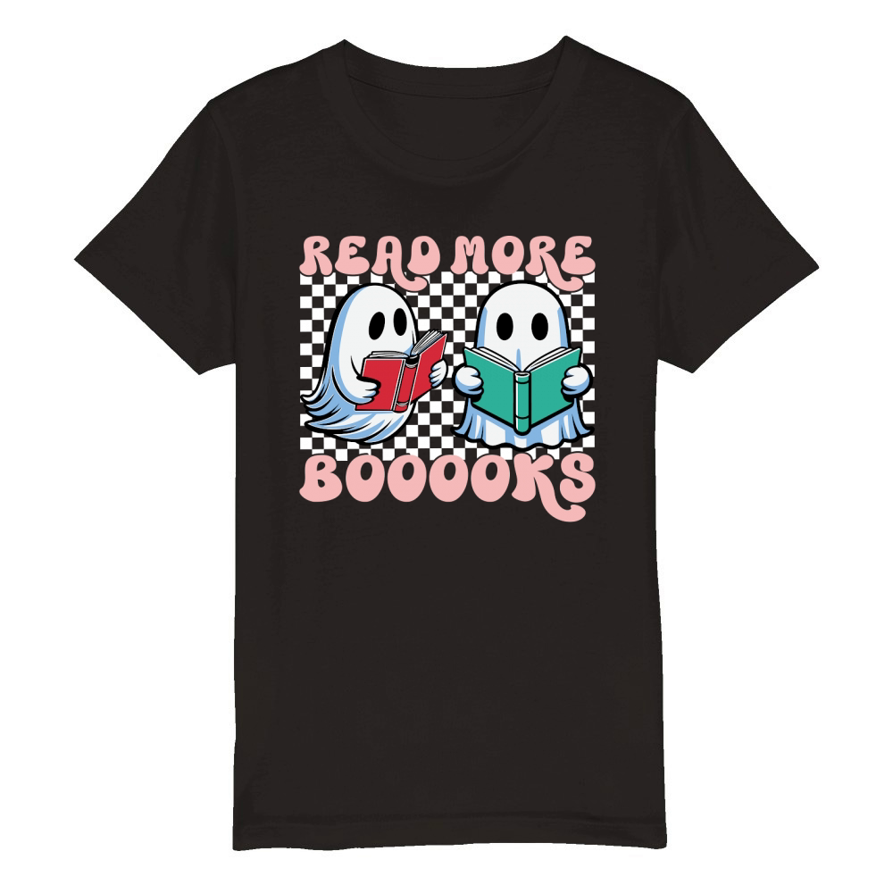 Read more booooks Organic Kids Crewneck T-shirt