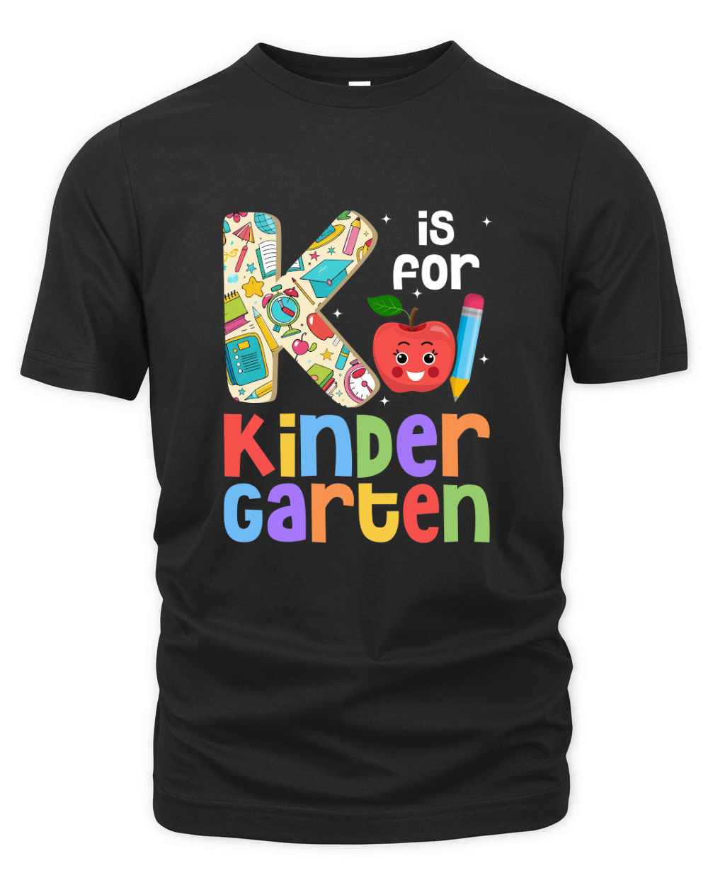 K Is For Kindergarten Organic Unisex T-shirt