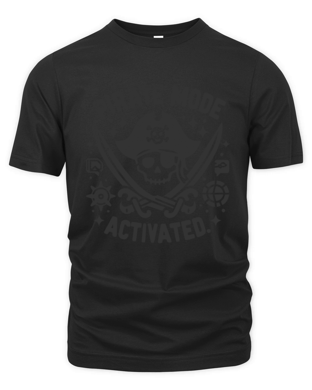 Pirate Mode Activated Organic Unisex T-shirt