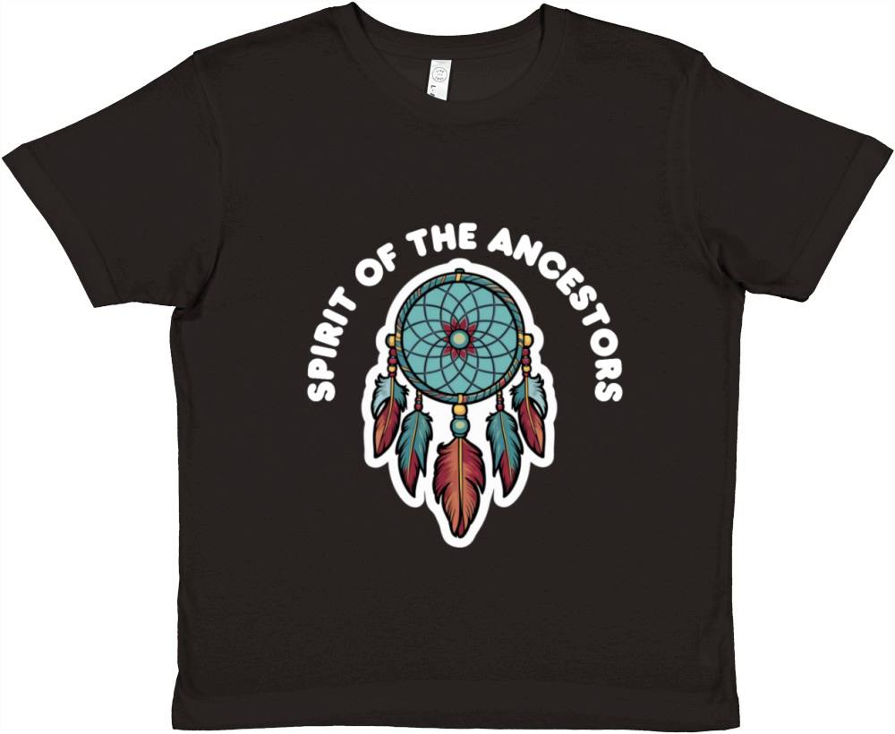 Celebrate Native American Day with our vibrant des Premium Kids Crewneck T-shirt