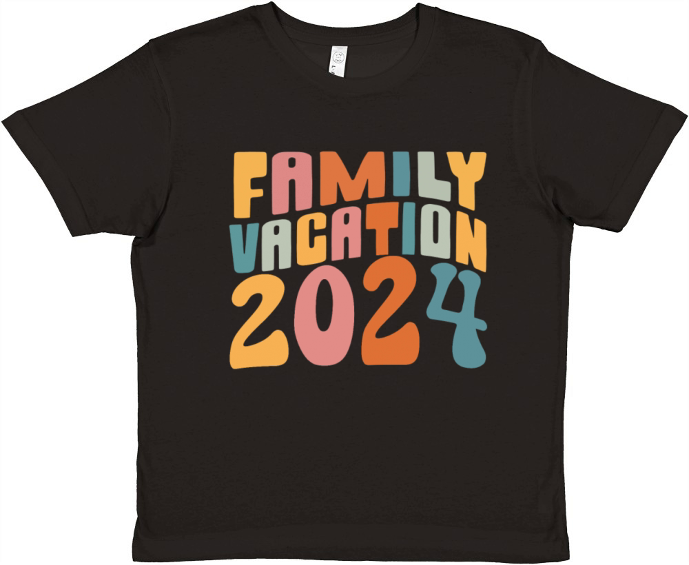 Family Vacation 2024 Premium Kids Crewneck T-shirt