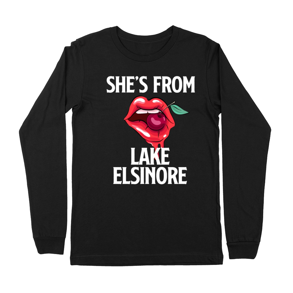 California SHES FROM LAKE ELSINORE Nevada Premium Long Sleeve