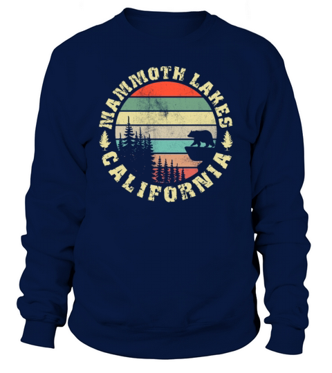 MAMMOTH LAKES CALIFORNIA Fan Vintage Mammoth Sweatshirt Unisex