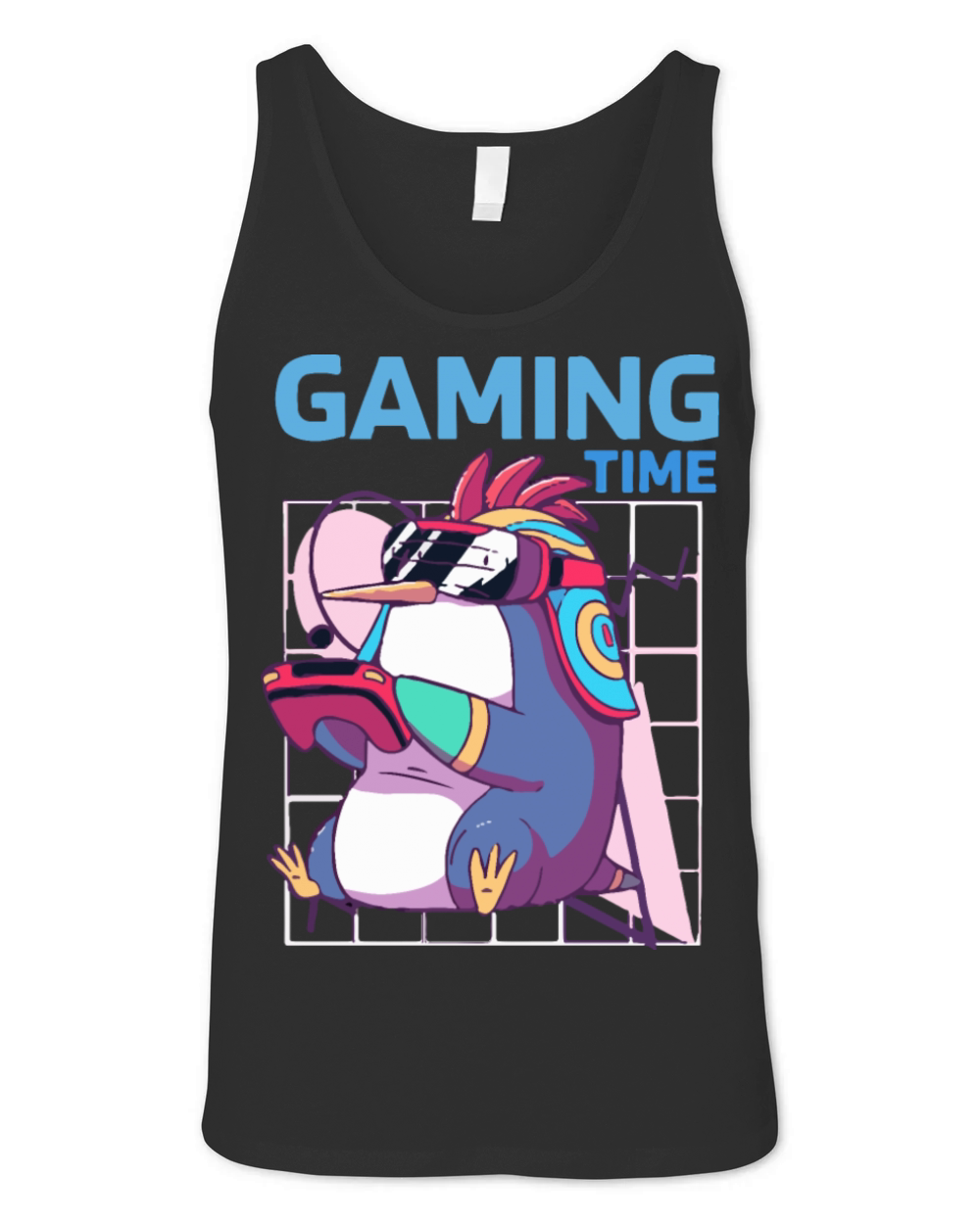 happy tie Unisex Jersey Tank