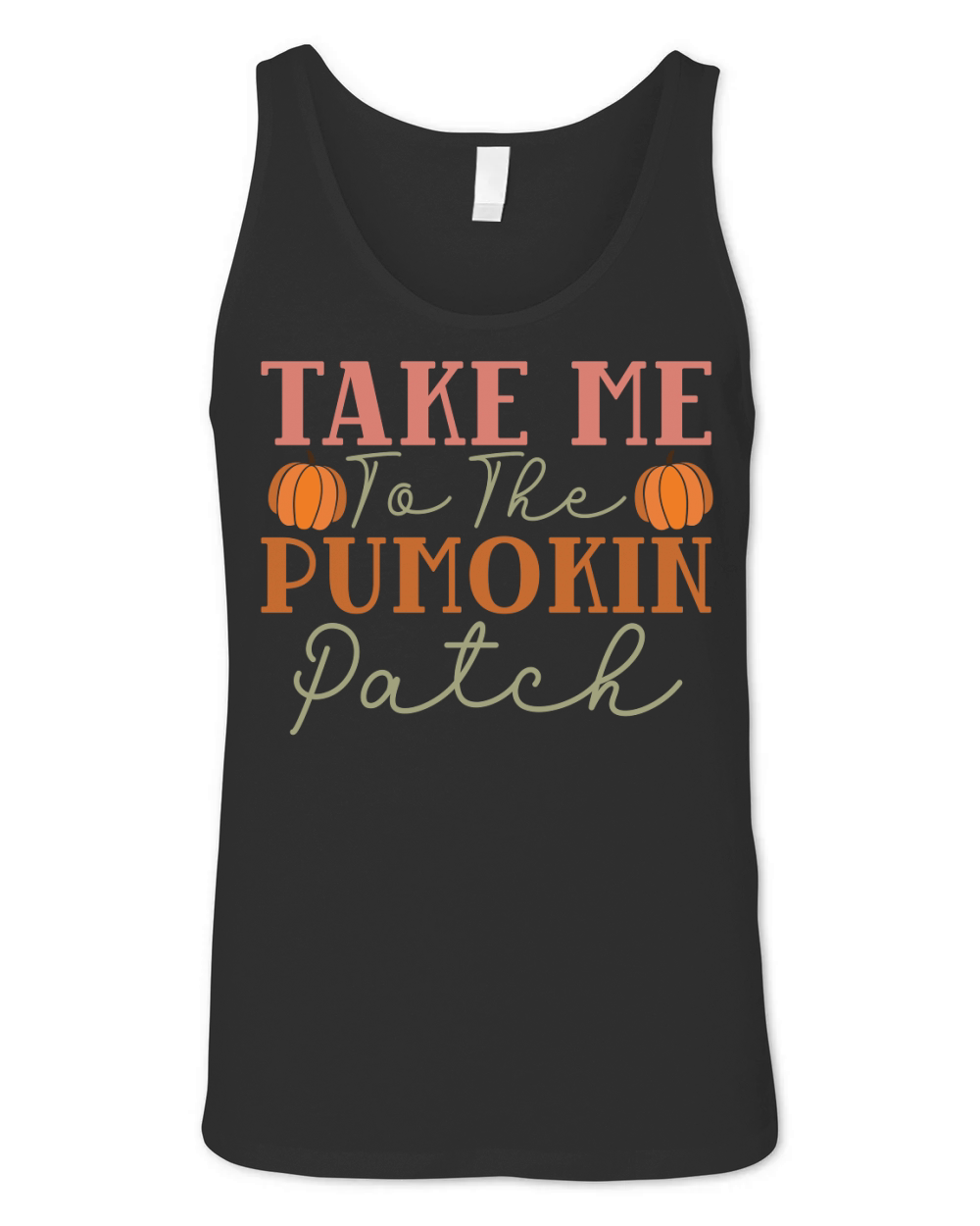 take me to the pumokin patch Unisex Jersey Tank