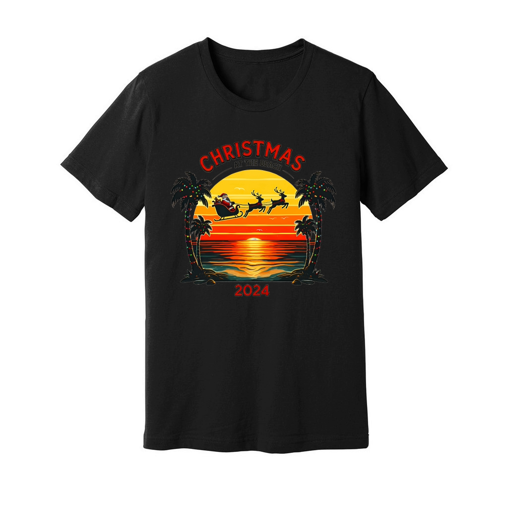 Christmas To The Beach 2024 02 Unisex Jersey Tee