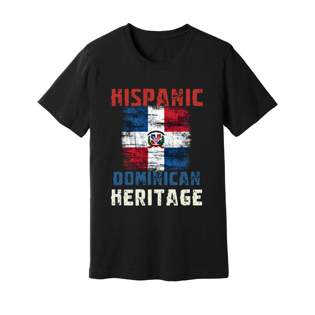 Dominican Heritage Pride - Hispanic Heritage Month Unisex Jersey Tee