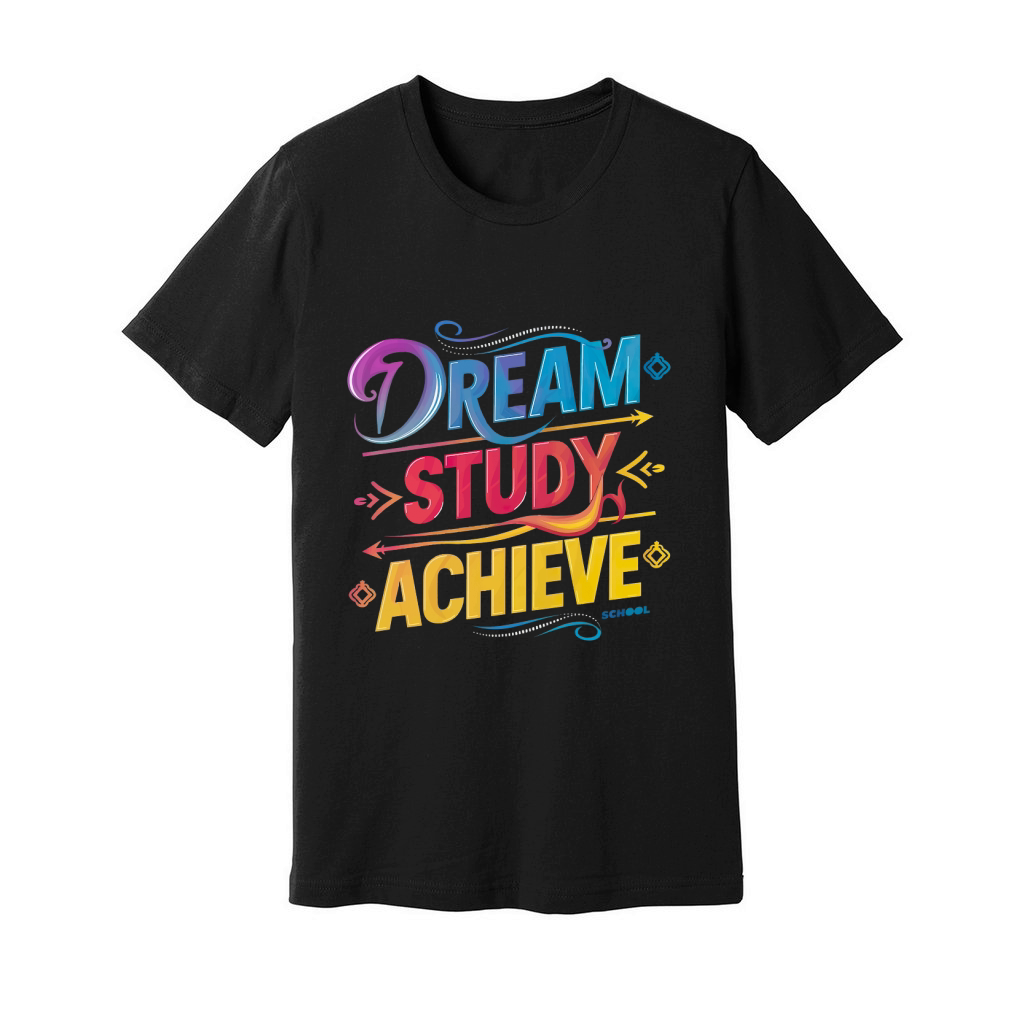 Dream Study Achieve Unisex Jersey Tee