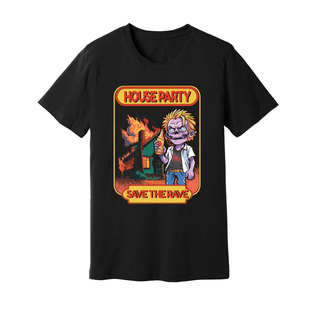 Hardcore Rave Music Raver 90s EDM DJ Rave House Unisex Jersey Tee