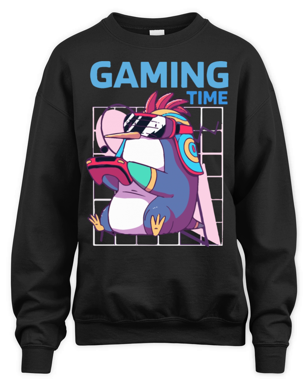 happy tie Unisex Premium Crewneck Sweatshirt