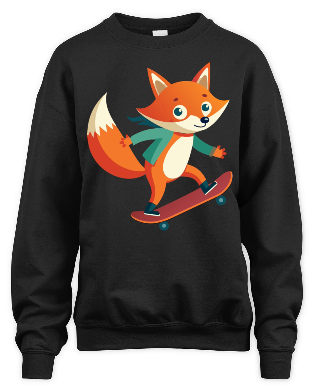 Skate fox Unisex Premium Crewneck Sweatshirt