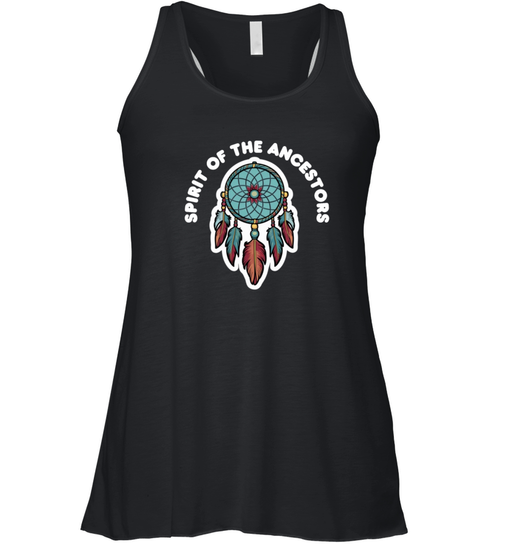 Celebrate Native American Day with our vibrant des Women's Flowy Tank Top