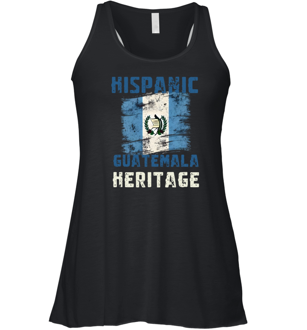 Guatemala Heritage Pride - Hispanic Heritage Month Women's Flowy Tank Top