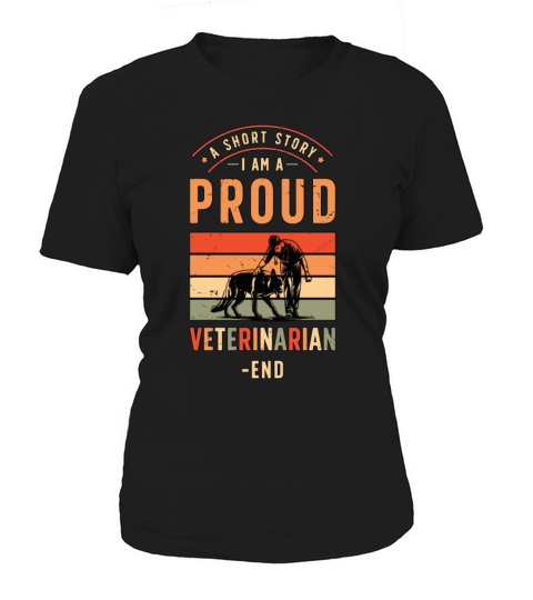Veterinary Medicine A Short Story I Am A Vet Nurse Women's T-Shirt